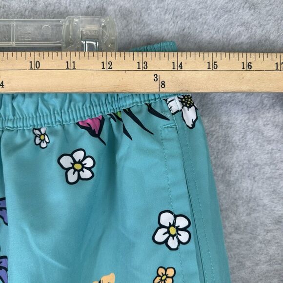 Neff Mens Hawaiian Retro‎ Graphic Swim Trunks Board Shorts Pockets Size XL - Picture 4 of 13